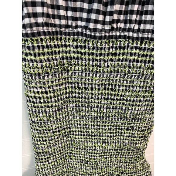 Urban Outfitters  Fremont Smocked  Contrast Stitch Dress New without tags - Picture 6 of 9